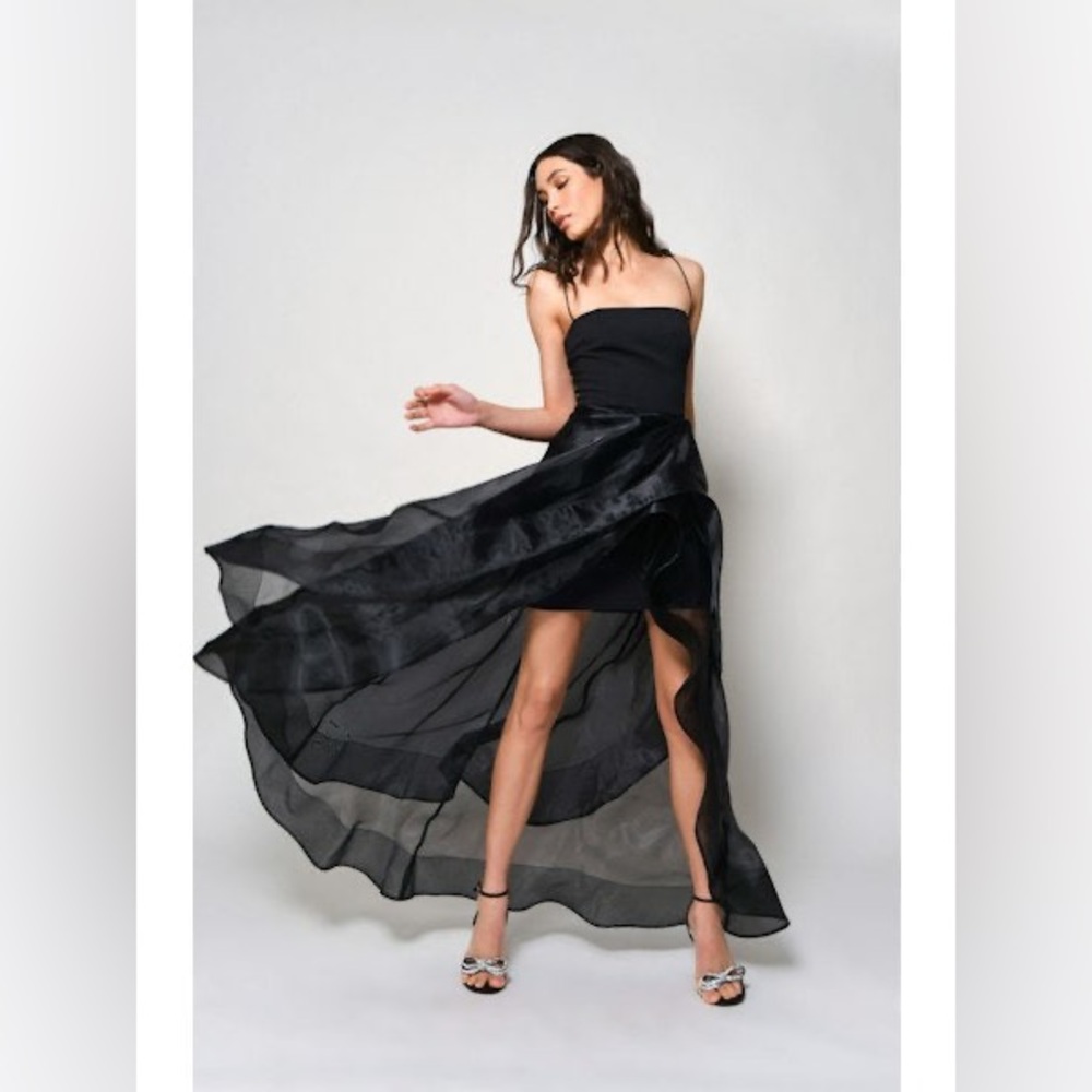 Anthropologie Hutch Cascading Ruffle Dress